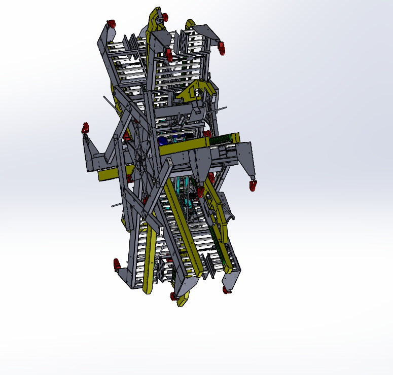 科幻机械螺旋滚动战甲